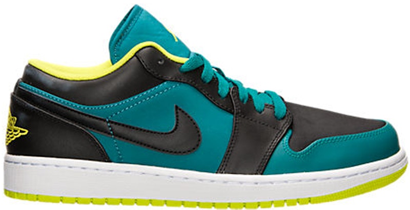Jordan 1 Low Lush Teal Venom Green Black