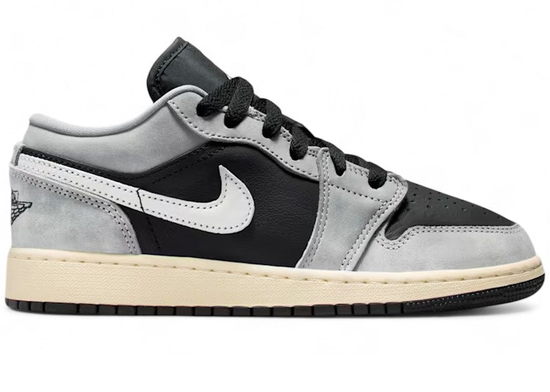 Jordan 1 Low SE Light Smoke Grey Sail Muslin Black (GS)