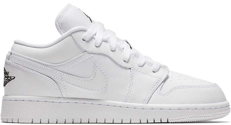 Jordan 1 Low Triple White (GS)