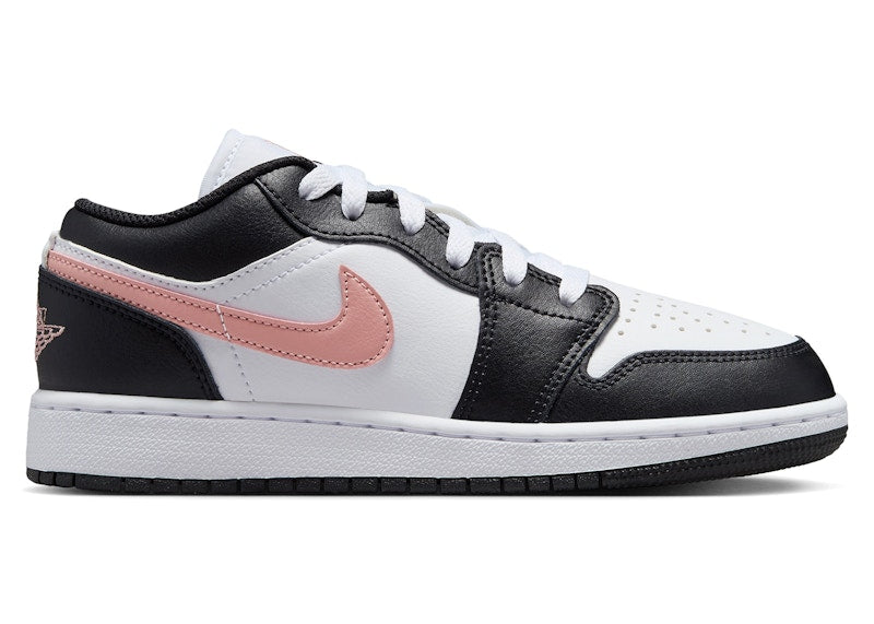Jordan 1 Low White Black Rust Pink (GS)
