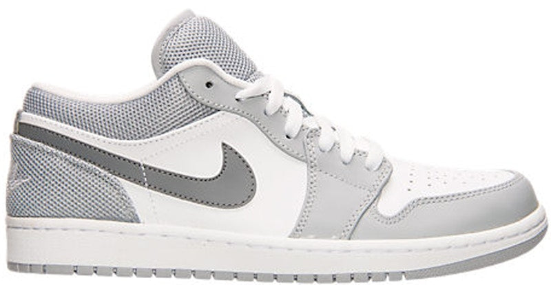 Jordan 1 Low White Cool Grey Wolf Grey