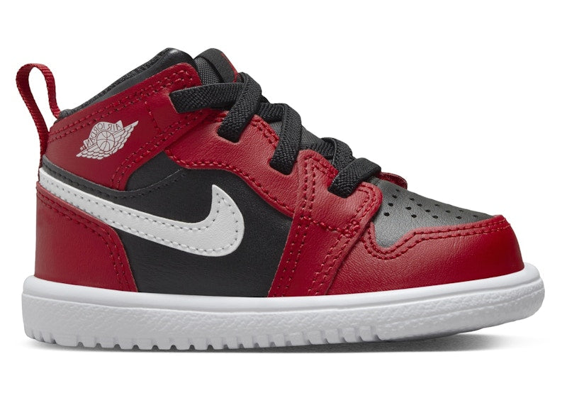 Jordan 1 Mid ALT Black Gym Red White (I)