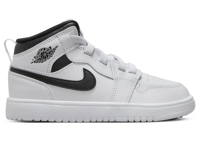 Jordan 1 Mid ALT White Black (PS)