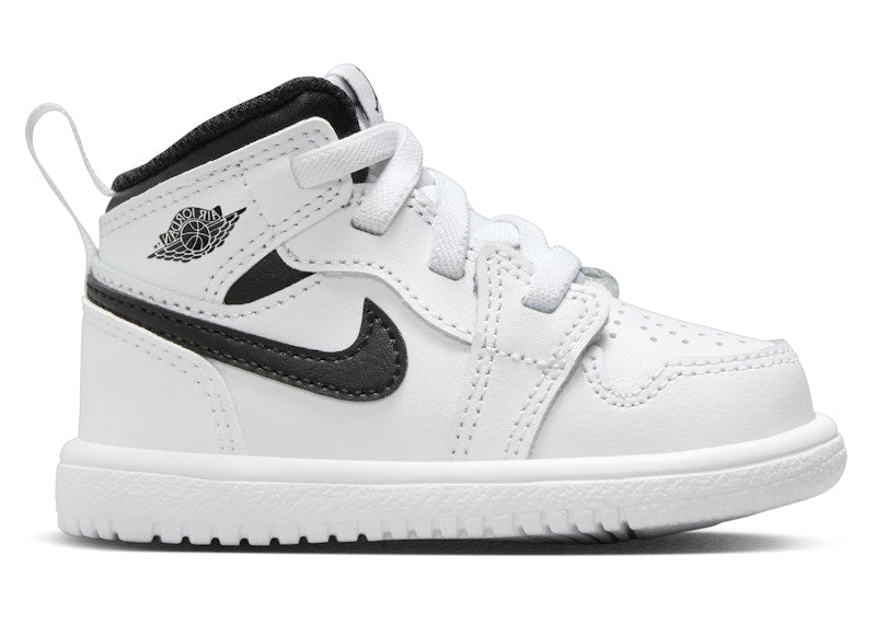 Jordan 1 Mid ALT White Black (TD)