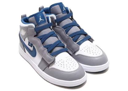 Jordan 1 Mid Alt Cement Grey True Blue (PS)