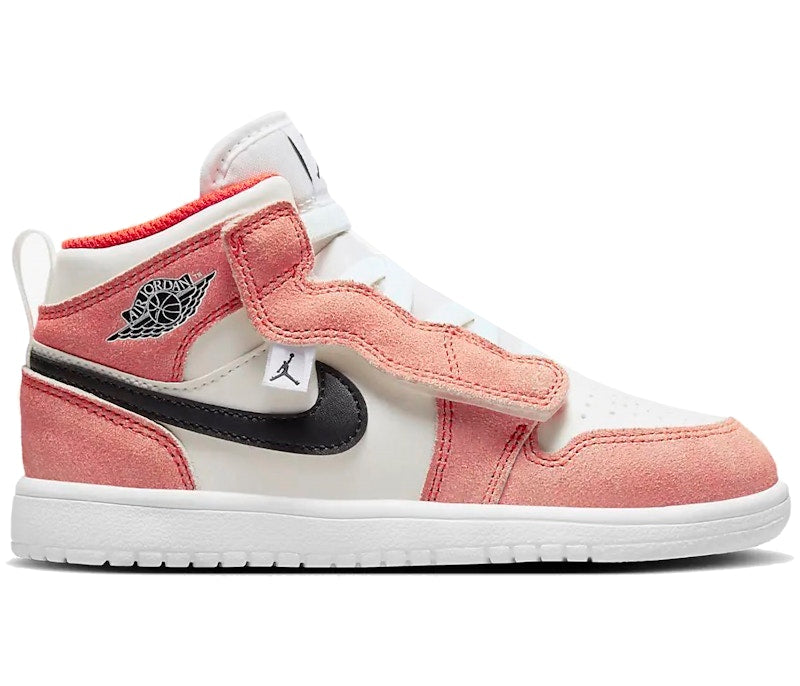 Jordan 1 Mid Alt SE Orange Suede (PS)