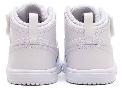 Jordan 1 Mid Alt Triple White (TD)