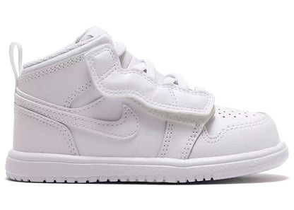 Jordan 1 Mid Alt Triple White (TD)