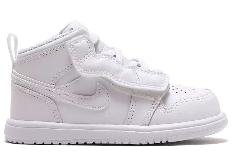 Jordan 1 Mid Alt Triple White (TD)