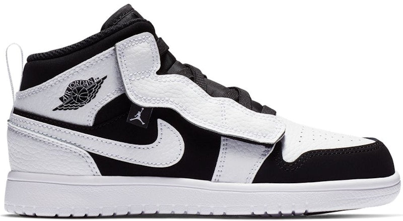 Jordan 1 Mid Alt White Black (PS)