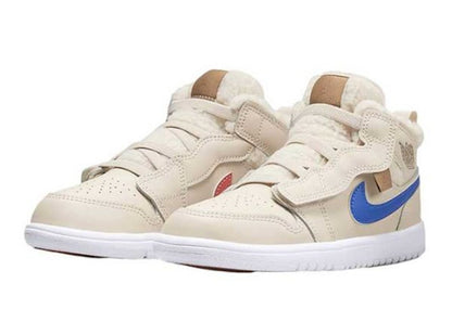 Jordan 1 Mid ALT Utility Fleece Pearl White (PS)