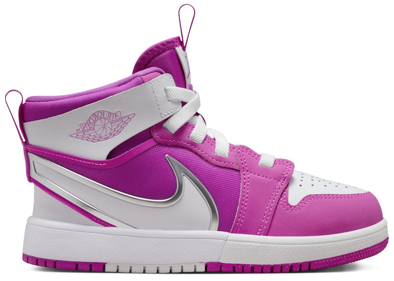 Jordan 1 Mid RM EasyOn Fire Pink White (PS)