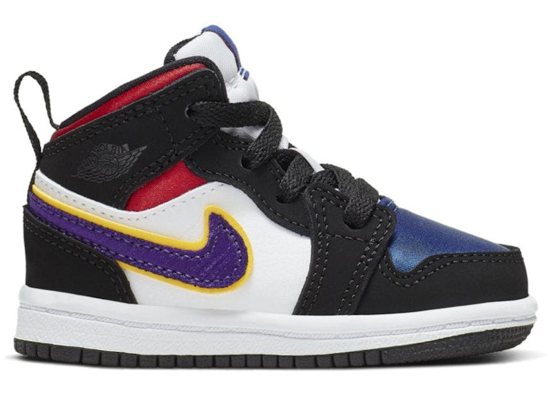Jordan 1 Mid SE Black Field Purple (TD)