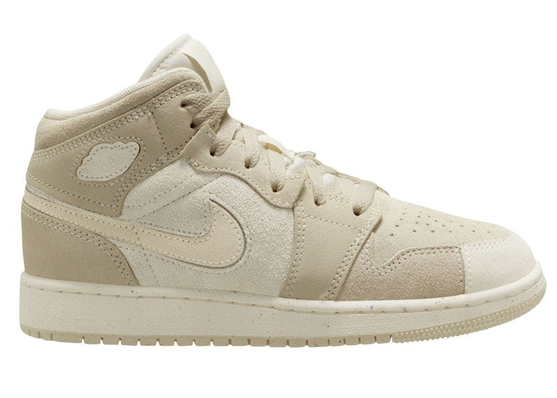 Jordan 1 Mid SE Craft Pale Ivory (GS)