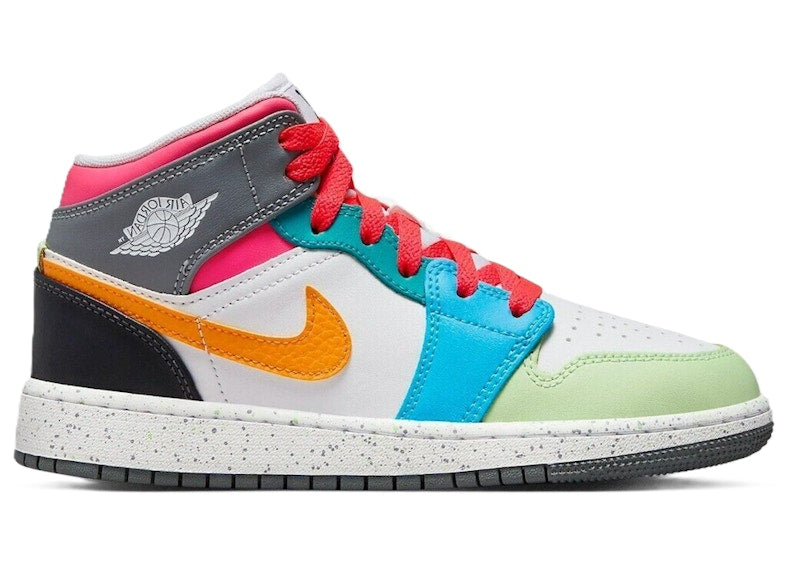 Jordan 1 Mid SE Multi-Color (GS)
