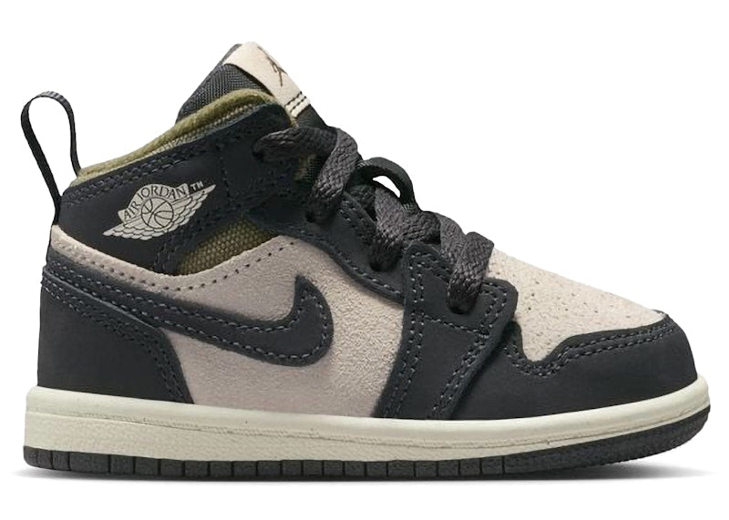 Jordan 1 Mid SE Off Noir Medium Olive (TD)