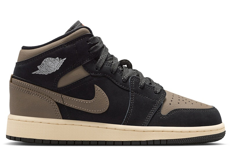 Jordan 1 Mid SE Olive Grey (GS)