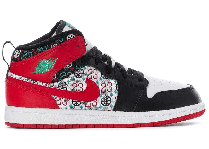 Jordan 1 Mid SE Ugly Christmas Sweater (PS)