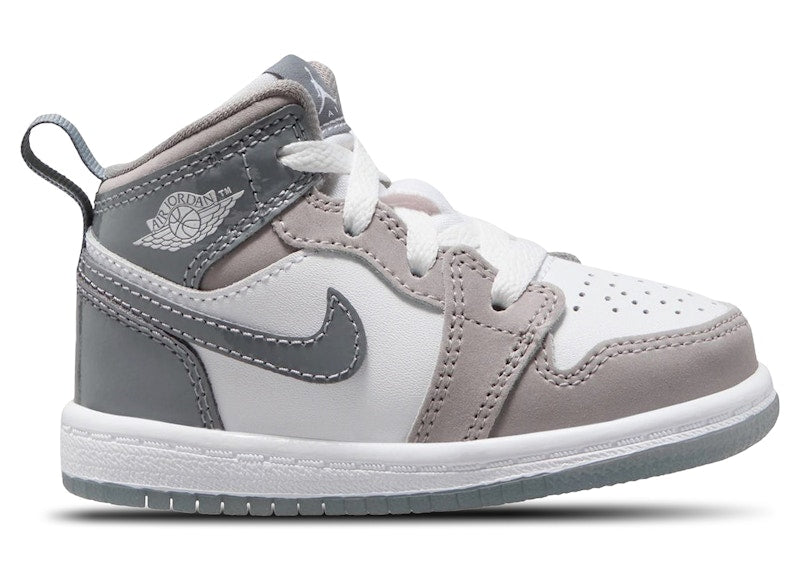 Jordan 1 Mid SE White Medium Grey Cool Grey (TD)