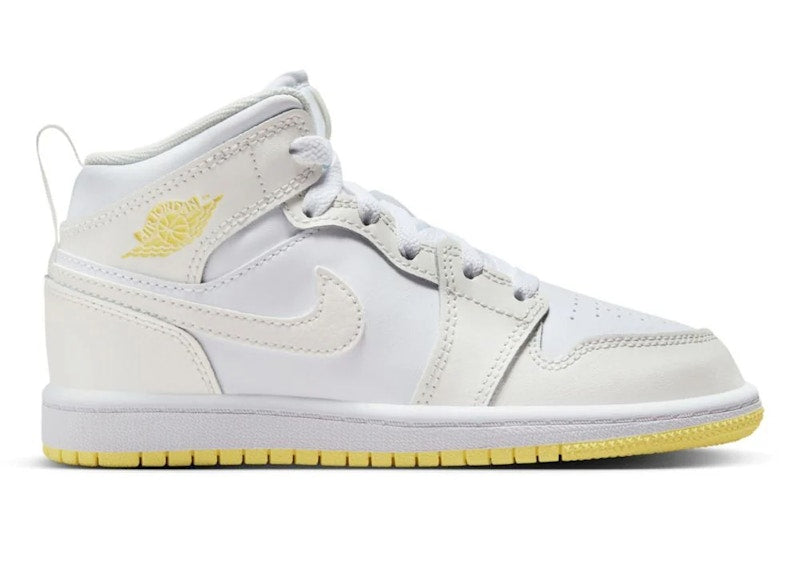 Jordan 1 Mid Sail Light Laser Orange (PS)
