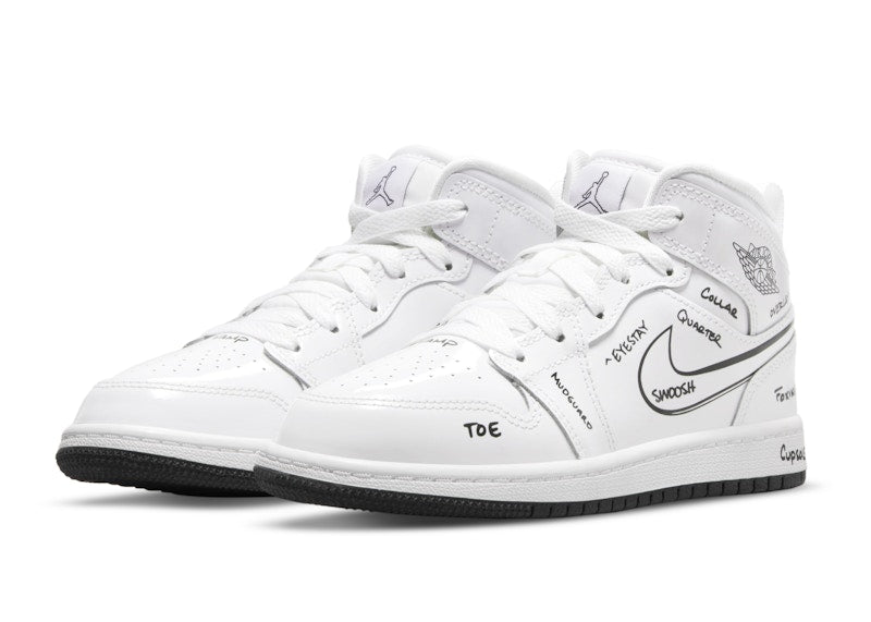 Jordan 1 Mid Schematic (PS)