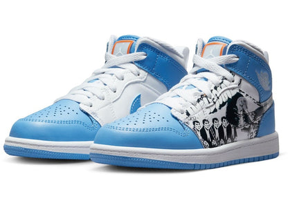 Jordan 1 Mid Sneaker School Game Winner (PS)