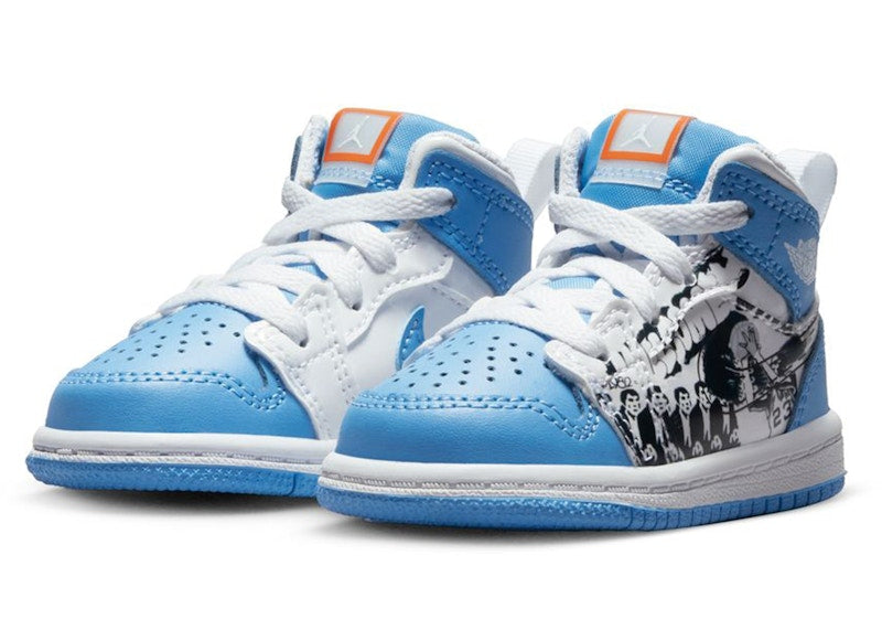 Jordan 1 Mid Sneaker School Game Winner (TD)