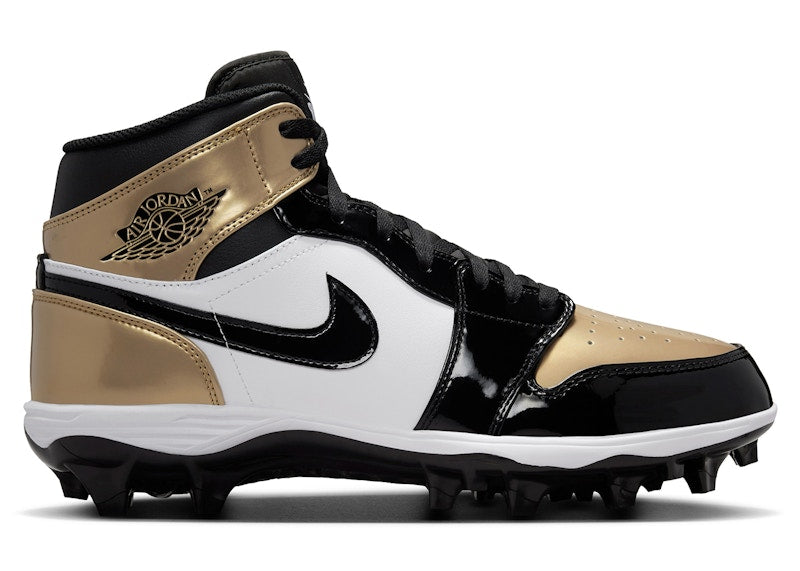 Jordan 1 Mid TD Cleat Gold Toe