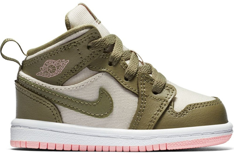 Jordan 1 Mid Trooper Bleached Coral (TD)