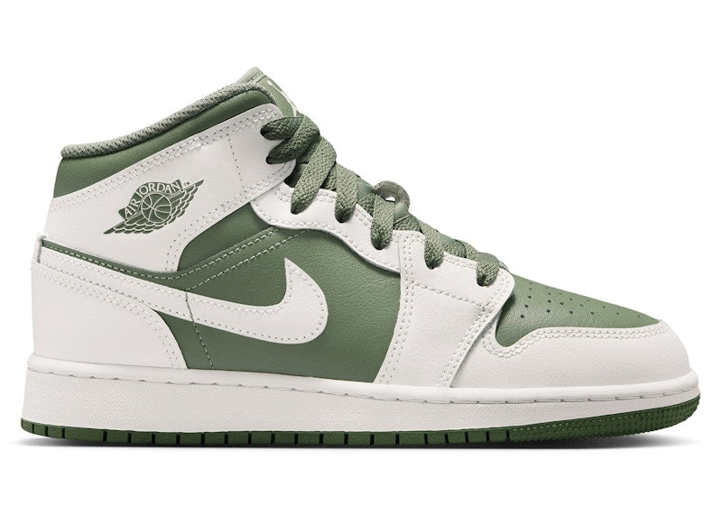 Jordan 1 Mid Vintage Lichen (GS)