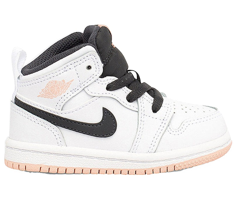 Jordan 1 Mid White Arctic Orange (TD)