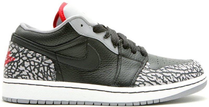 Jordan 1 Phat Low Black Cement (2008)