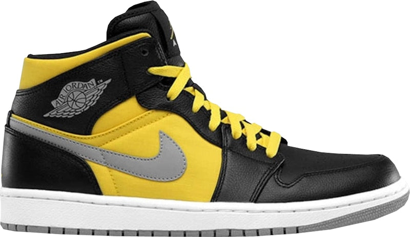 Jordan 1 Phat Mid Black Speed Yellow