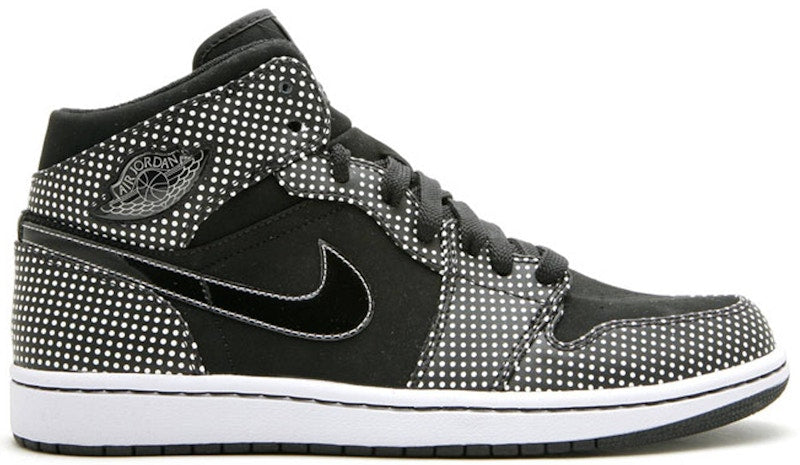 Jordan 1 Retro Polka Dot Black White