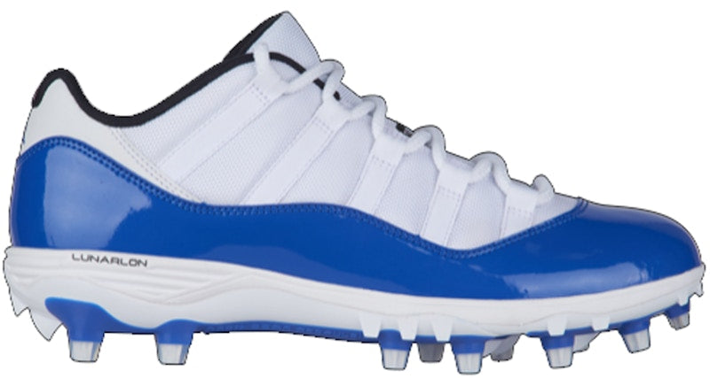 Jordan 11 Retro Low Cleat White Royal