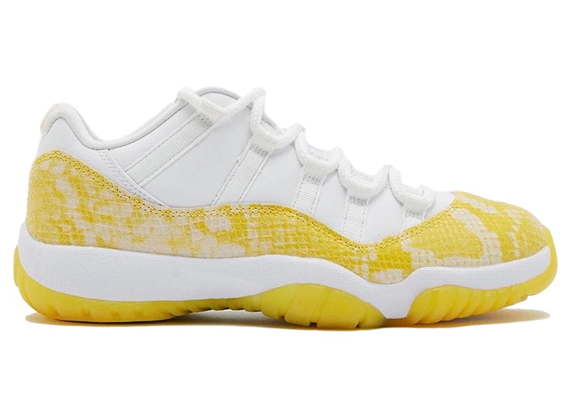 Jordan 11 Retro Low Yellow Snakeskin (PS)