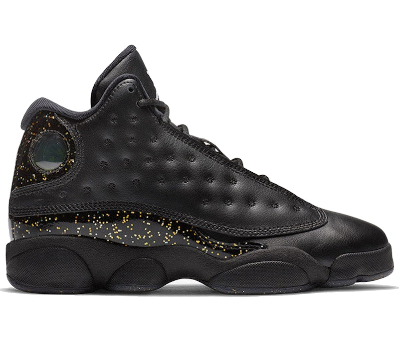 Jordan 13 Retro Black Metallic Gold (GS)
