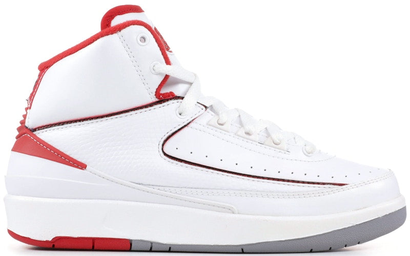 Jordan 2 Retro White Red CDP (2008) (GS)