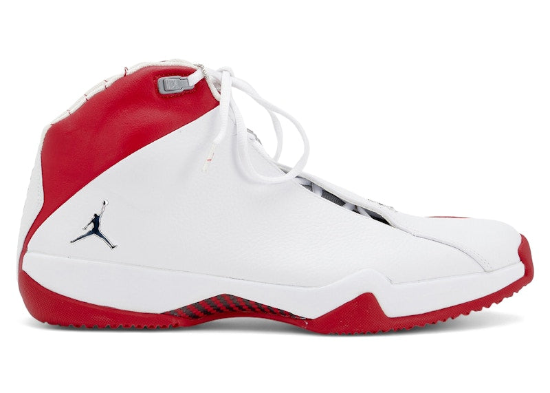 Jordan 21 PE White Varsity Red