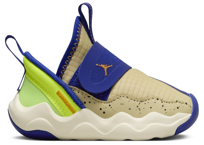 Jordan 23/7 SE Team Gold Radiant Blue Volt Vivid Orange (TD)