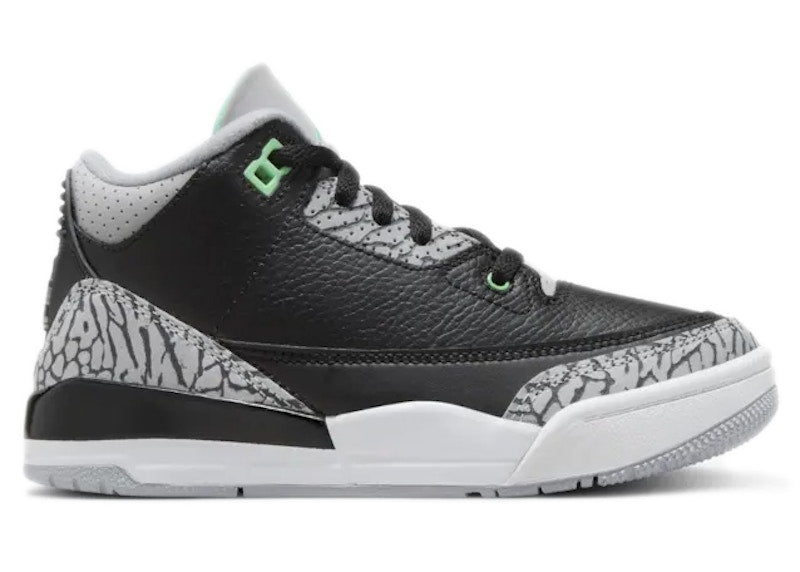 Jordan 3 Retro Green Glow (PS)