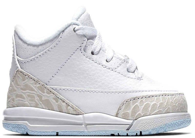 Jordan 3 Retro Pure White (2018) (TD)