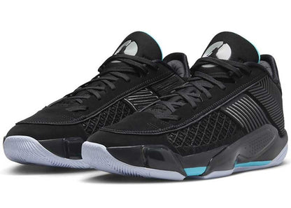 Jordan 38 Low PF Black Gamma Blue (Grey Sole)