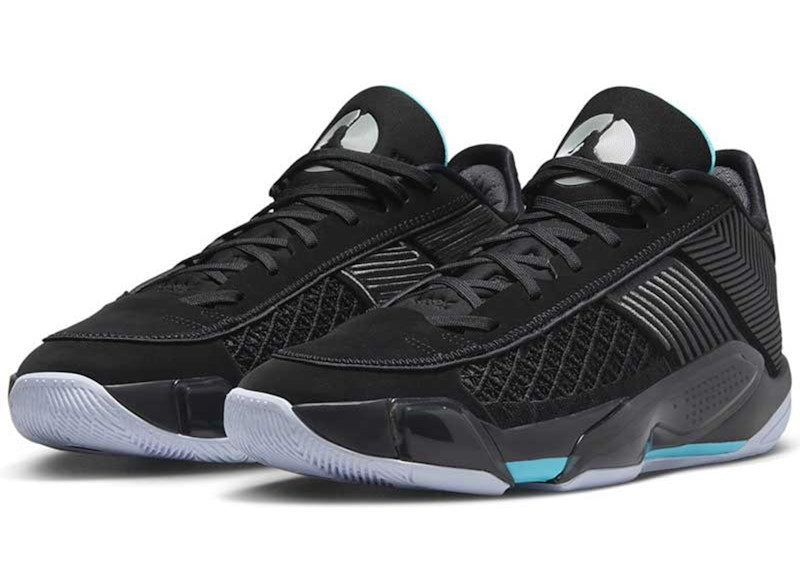 Jordan 38 Low PF Black Gamma Blue (Grey Sole)