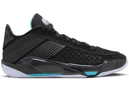 Jordan 38 Low PF Black Gamma Blue (Grey Sole)