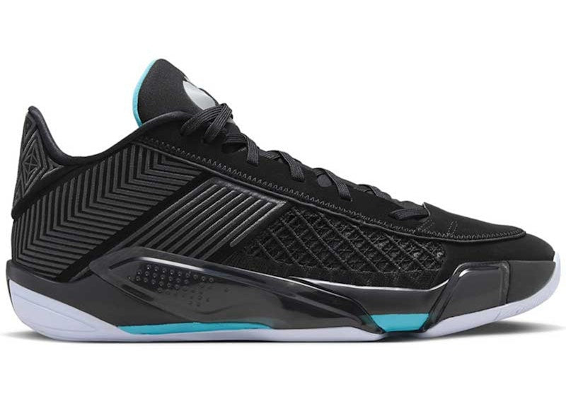 Jordan 38 Low PF Black Gamma Blue (Grey Sole)