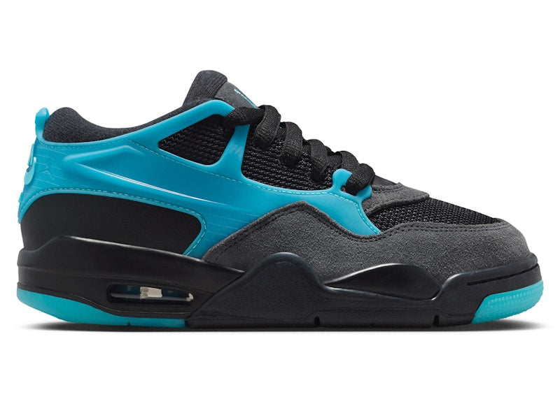 Jordan 4 RM Black Gamma Blue (GS)