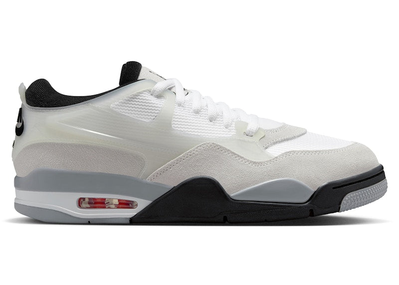 Jordan 4 RM White Light Smoke Grey Black