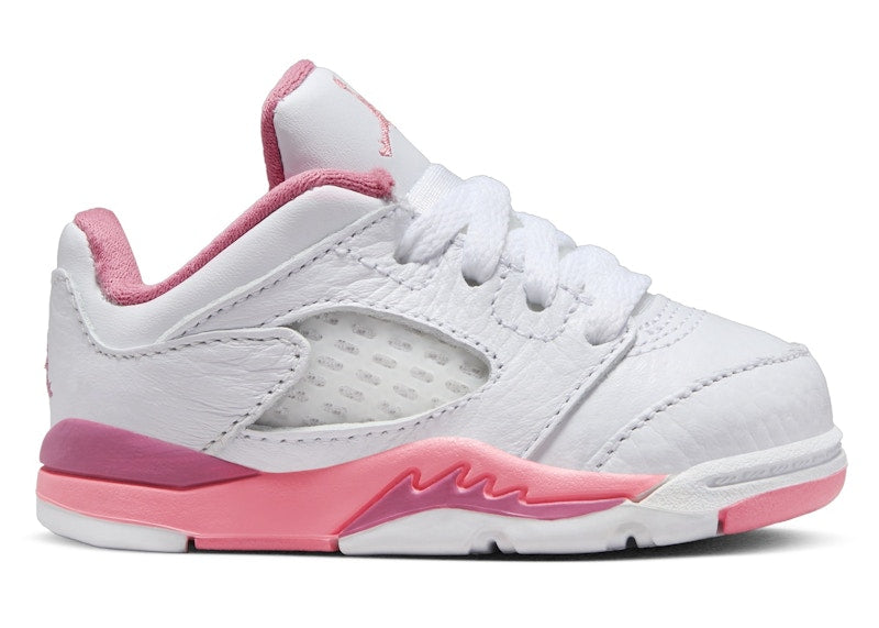 Jordan 5 Retro Low White Desert Berry Black Coral Chalk (TD)