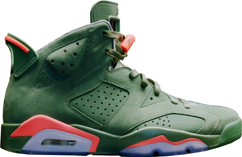 Jordan 6 Retro Macklemore Green Salmon